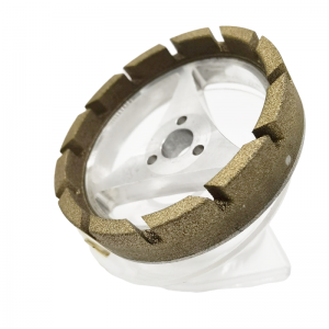 Pokryć szklane koło krawędziowe