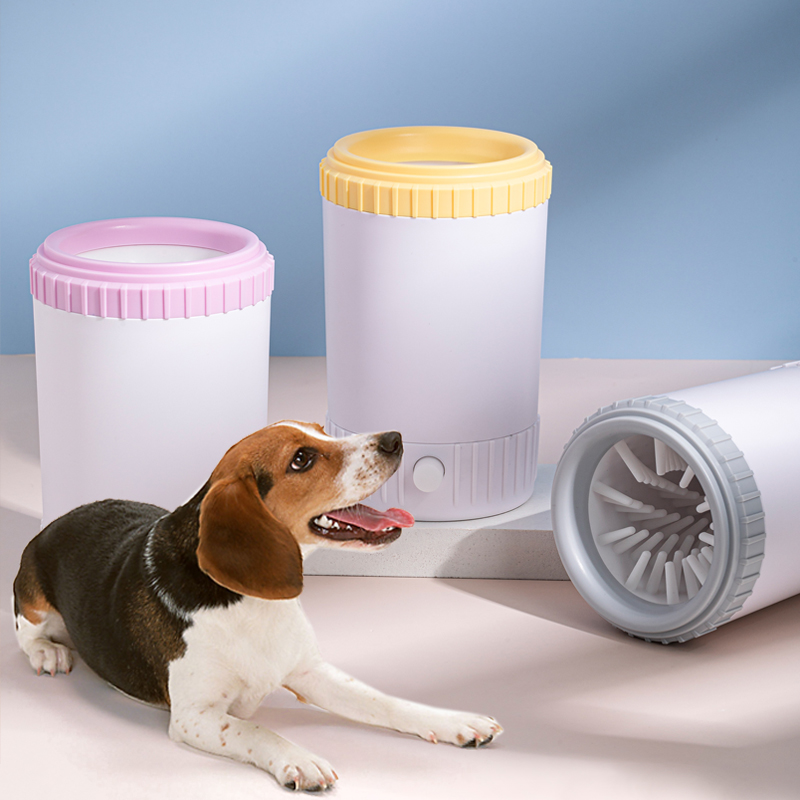 Przenośna pralka pieskowa PAW Cleaner dla małych i średnich psów z miękkimi silikonowymi włosami