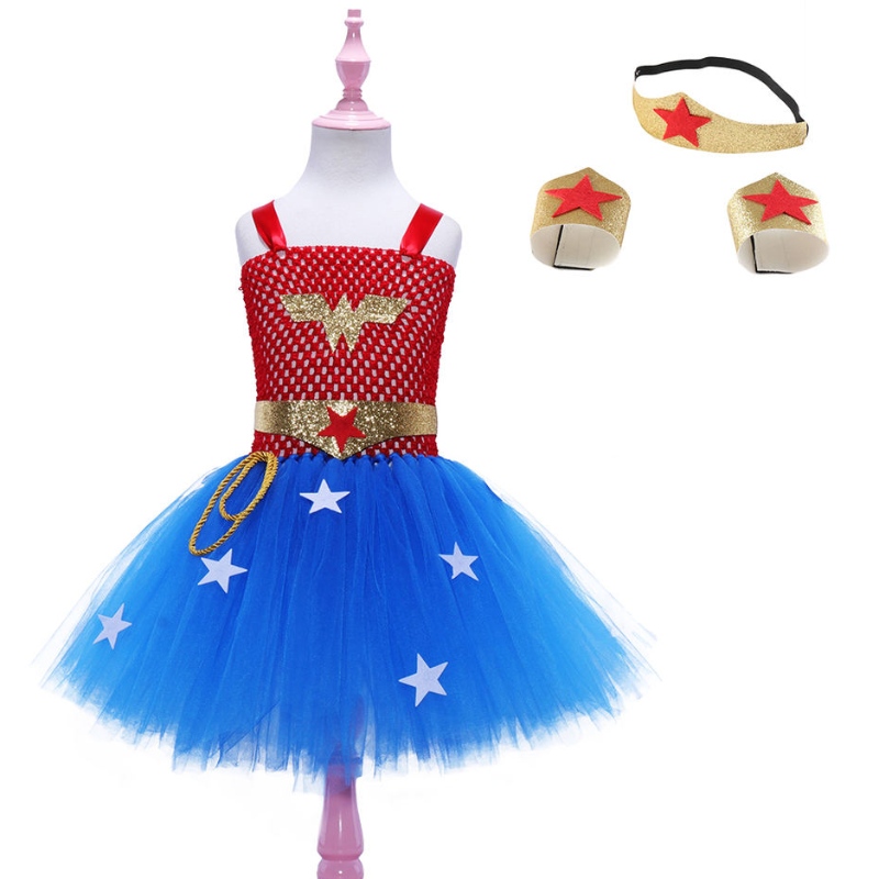 Girl Dress Cosplay Dawn of Justice Dress for Girl