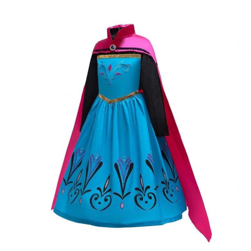 Baige Christmas Halloweenowe sukienkina imprezę dla dzieci Księżniczka Anna Elsa Cosplay Costume