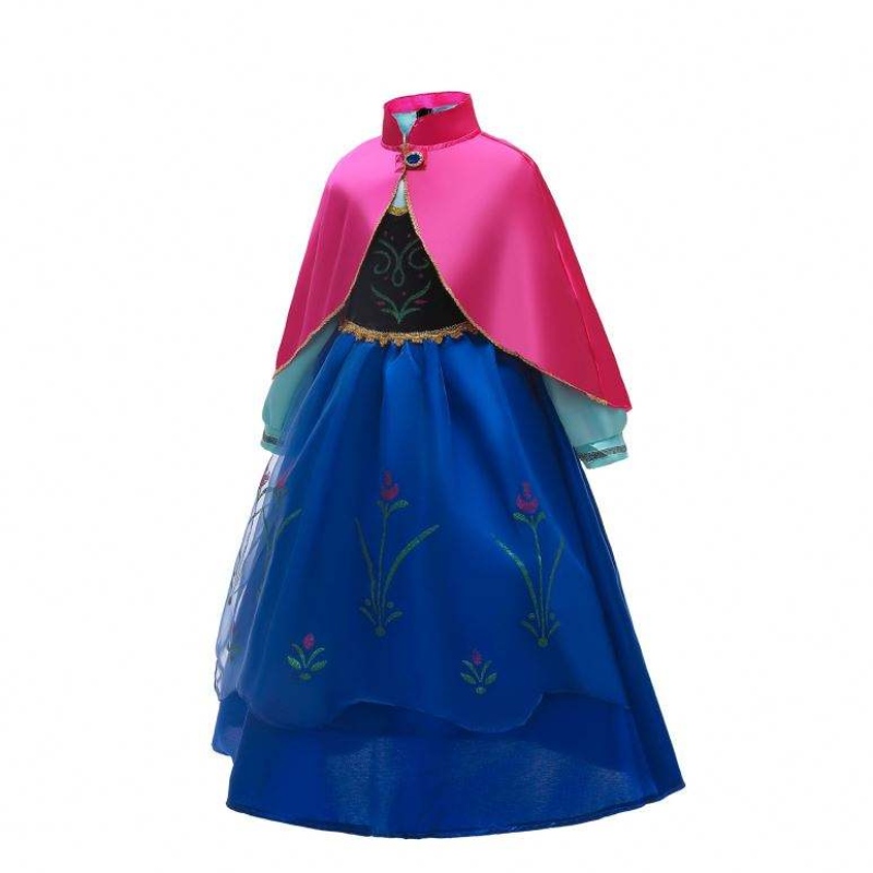 Baige Anna Elsa Cosplay Dress Fairy Tale Halloween sukienki Księżniczka Anna Party Performfit