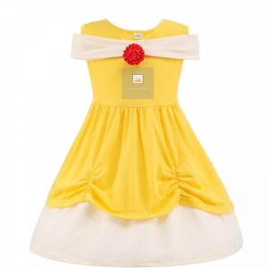 Dzieciowe sukienka księżniczka Elsa Anna Sophia Dress Girls Festival Show Dress