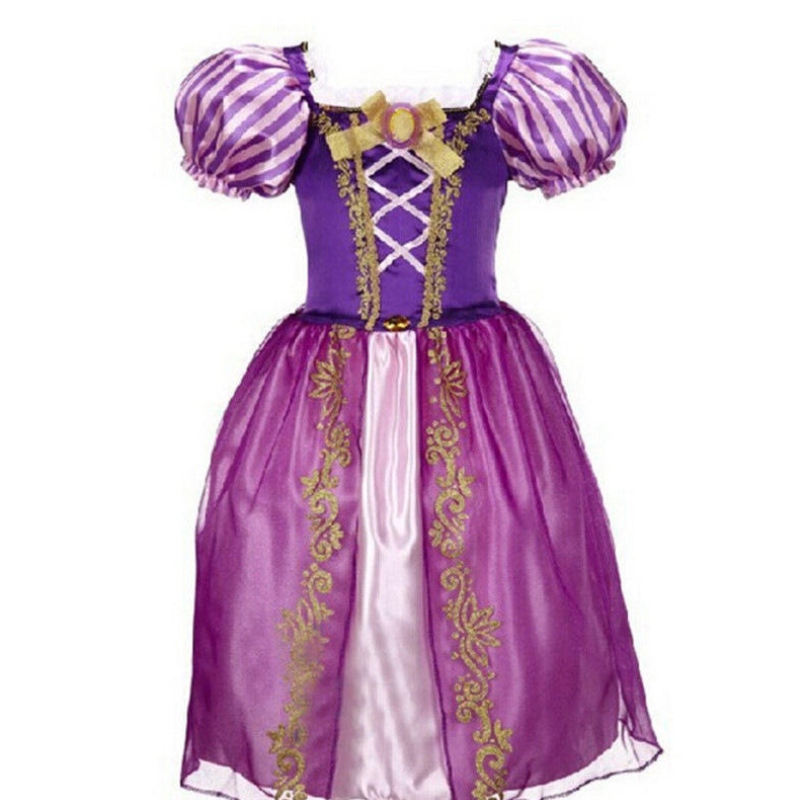 Kids Snow White Dress Belle Sofia Summer Fancy Costume Kostium Dzieci Halloweenowe sukienki urodzinowe