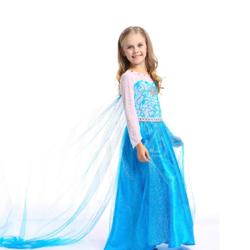 Nowa Aisha Party Princess Dress Girls Long Dress Aisha Princess Dress z pełnym zestawem akcesoriów