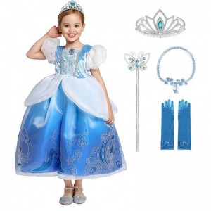 Hair Rapunzel Cosplay Dress Princess Dress TV&movie Cosplay Costume