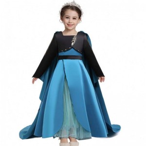Kostium Królowej Koronacji Nowa Elsa 2 Girl Dress Elsa Dress Up For Children HCGD-035