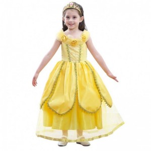 2022 NOWY PRZYJĘCIE SUNKUTA BATKA MYŁA KILTA HALLOWEEN Cosplay Girls Princess Belle Beauty Costume HCBL-004