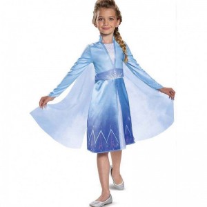 Dziewczyny dziewczynyna Halloween imprezę Cosplay 110-150cm Princess Upieranie Elsa Dress Princess HCGD-011