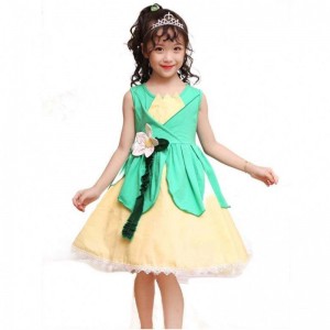 Kostium dla dzieci Halloween Tiana Costume Princess and the Frog Costume for Girls HCTB-007