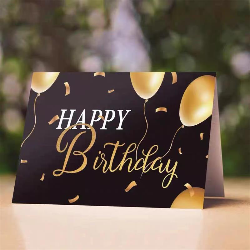 kartki z życzeniami wydrukowano papier Kraftna urodzinyniestandardowe logo wydrukowane 150G/200G/250g/300G Papier drukowane prezent wielokolorowy prezent urodzin