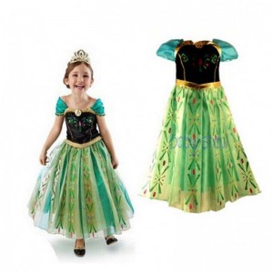 Fancy Baby Frocks Costume Elsa Costume Christmas Halloweenowe sukienkina imprezę dla dzieci