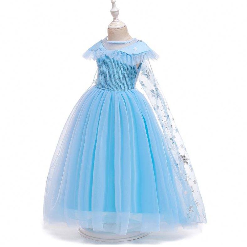 Nowy produkt Kostium księżniczki Kids Masquerade Elsa Anna Fashion Girl Costume Party Dress Girl