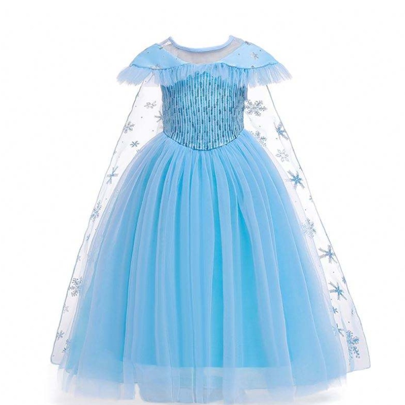 Nowy produkt Kostium księżniczki Kids Masquerade Elsa Anna Fashion Girl Costume Party Dress Girl