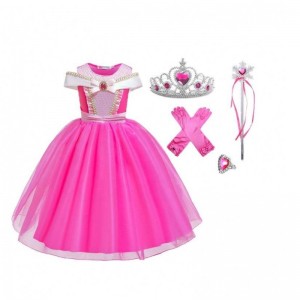 Carnival Cosplay Princess Sleeping Beauty Dress Christmas Girl