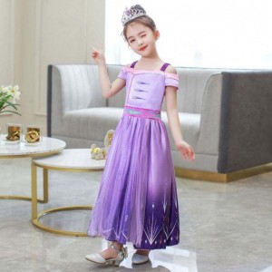 Baige Halloween Księżniczka Dress Girl Cosplay Sukienki Dziecko Summer Aisha Queen Children\'s Wear Spódnica