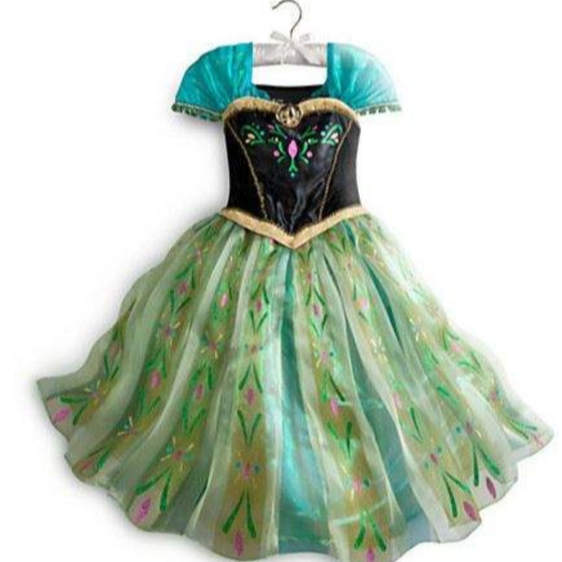 Elsa hurtowa dziewczynka imprezanosić cosplay ubranie dyskny księżniczka sukienka bxlsxb