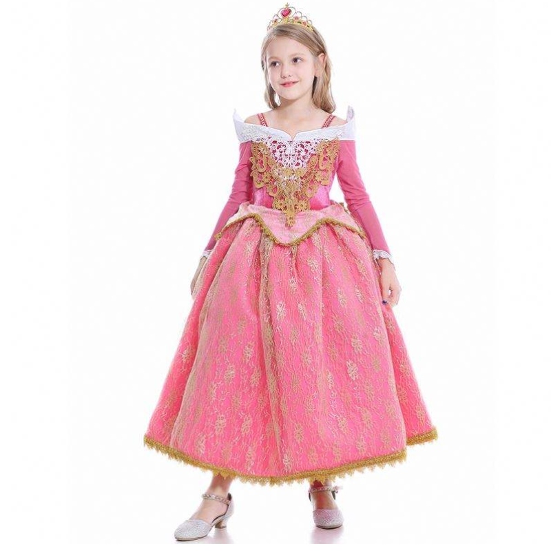 Baige 2021 Nowe dziewczyny Cosplay Elsa sukienki dla dzieci sukienki poliestrowe