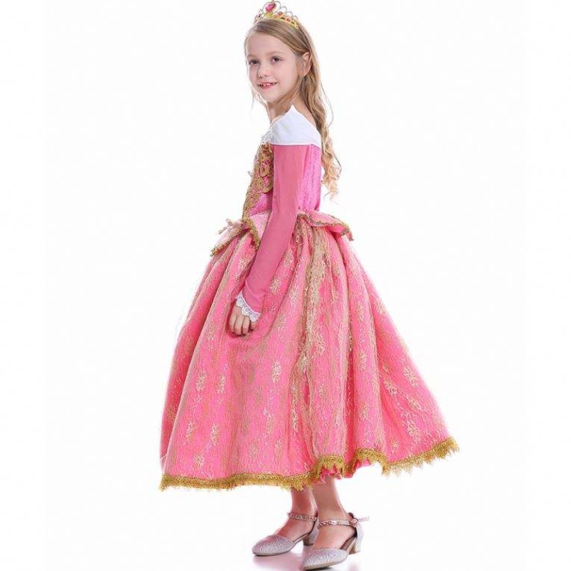 Baige 2021 Nowe dziewczyny Cosplay Elsa sukienki dla dzieci sukienki poliestrowe