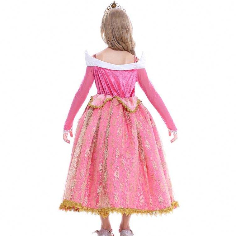 Baige 2021 Nowe dziewczyny Cosplay Elsa sukienki dla dzieci sukienki poliestrowe