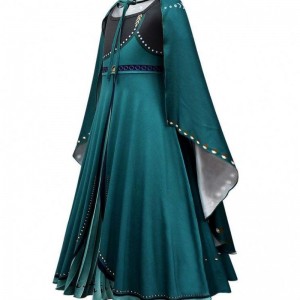Anna Elsa Księżniczka Dress for Girl Birthday Party Tiulle Suknia dla dzieci Helloween/christmas Cosplay Snow Queen Coronation Costume