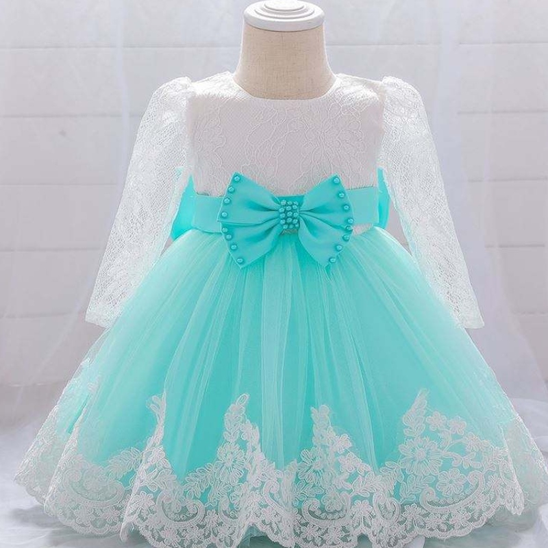 Baige Little Girl Odzież Nowonarodzona przyjęcie weselne sukienka druhna dla dziewczynki L1940xz