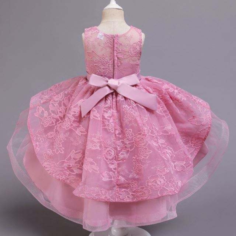 Nowa sukienkana imprezę dla dziewczynki dla dzieci ubrania dziewczynki Pearl Dress Girl