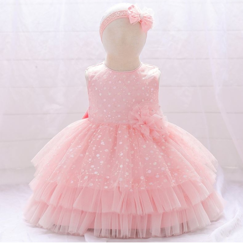 Baige Amazon Hot Sale Flower Girl Party Dress Niemowlęta