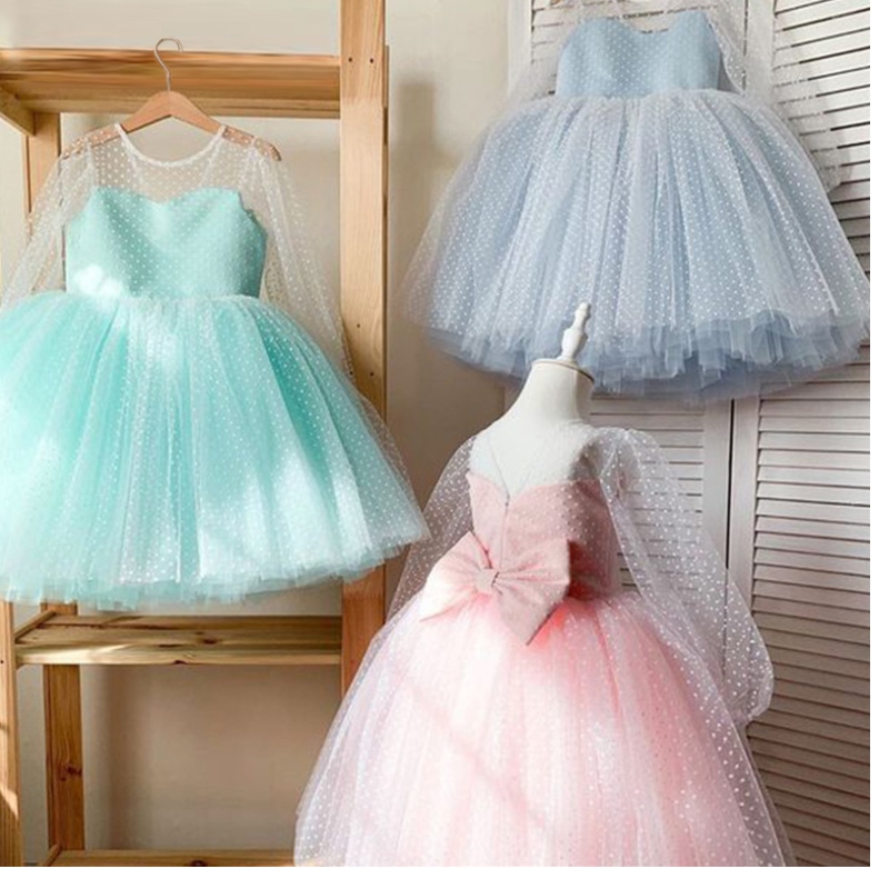 Toddler Baby Girls Sukienki dla dzieci Elegancka impreza księżniczka Tutu Titule Costume