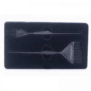 Pędzel gromadzący się blister taca