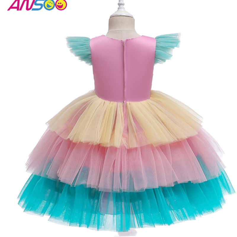 Asoo luksus syrena łuski balet tutu dzieci dziewczyny cekinowe księżniczka Halloween Cosplay Costumes Dress for Girl