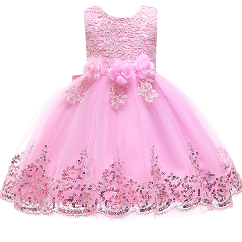 Baby Flower Princess Dress Sukiewana imprezę