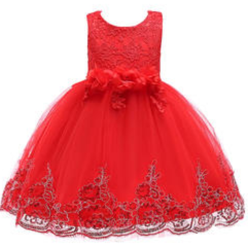 Księżniczka Flower Girl Dress Summer Tutu Wedding Birthday Party Dresss for Girl