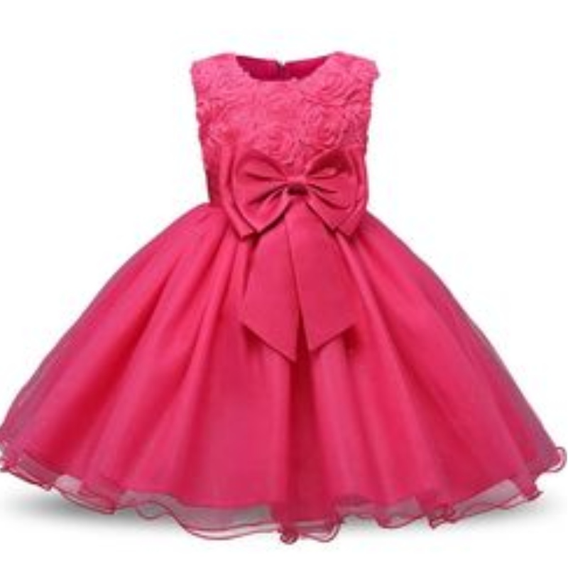 Księżniczka Flower Girl Dress Summer Tutu Wedding Birthday Party Dresss for Girl