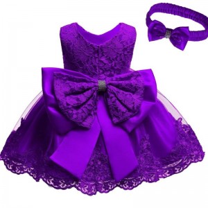 Ubranie dlaniemowląt sukienka dla dzieckana 1. urodziny sukienkę