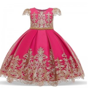 Pageant Communion UBieraj się małe dziewczynki Urodziny Elegancka sukien