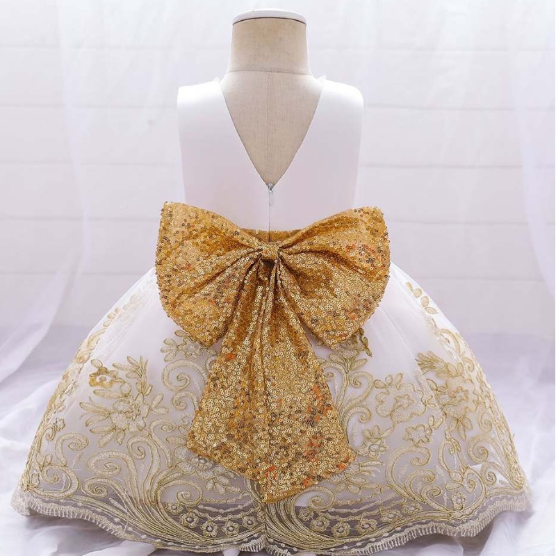 2022 SUKIENKA GIRLY PARTY CARTWA BIG BOW Flower Girl Sukienki Summer Kids Design