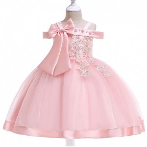 Baige New Kids Party Sukienka Hurtowa Dzieci Design Dziecięca Girl Dress L5081