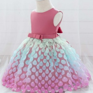 Baige Dzieci 0-24mniemowlętanowonarodzone czerwone dziewczyny ubrania dla dzieci sukienki dla dziewcząt sukienka dla 0-2Y l1925xz