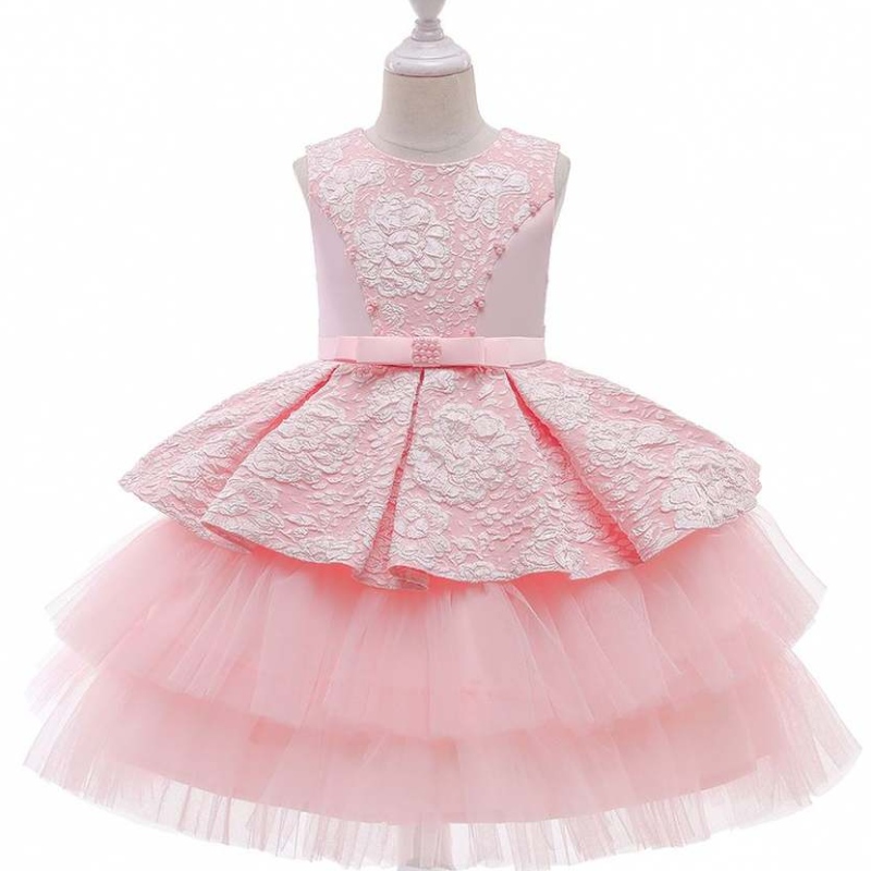 Baige Baby Girls Party Clothing Flower Girls Princess Wedding Ball suknie wieczorowe