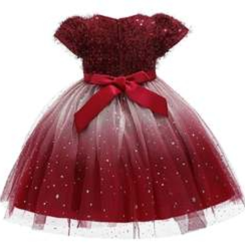 Baige Kids New Style Formal Ruffles koronkowe przyjęcie weselne