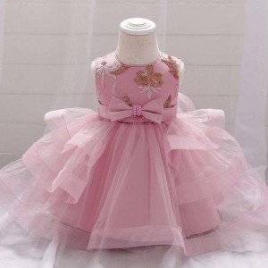 Nowa dziewczyna dziewczyna puchowa suknia ślubna sukienka urodzinowa