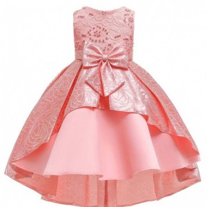 2020 sukienki dla dziewczynek Wysokiej jakości hurtowo -odzież bez rękawów sukienka Mullet T5176