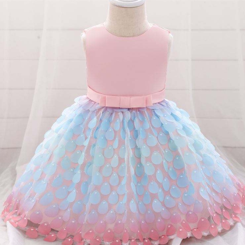 Baby Girl Party Dress Dzieci Suknia bez rękawów ubrania dla dzieci L1925xz