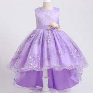 Baige Green Children Flower Fairy Princess 4-15 lat Baby Girls Puffy Dress Designna imprezę 2153