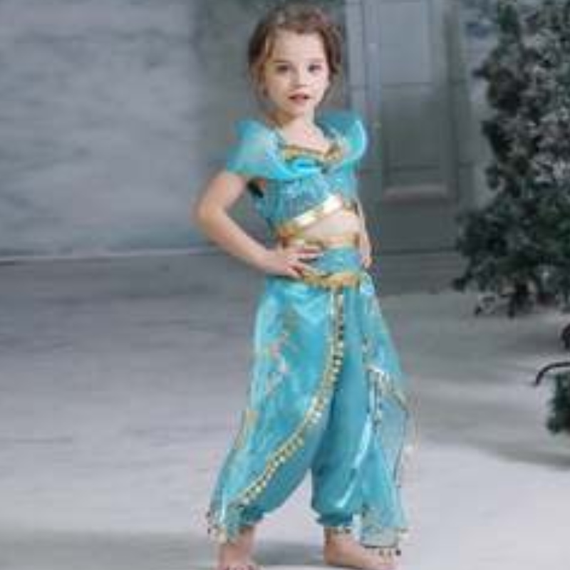 Baige Aladdin Cosplay Princess Jasmine Costume Costume Girl