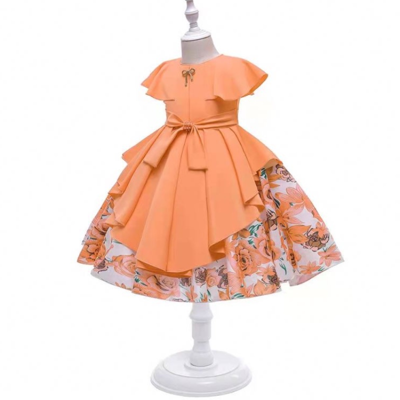 W magazynie baby freading satynowa dziewczyna sukienka dla dzieci design dzieci cNY CNY 21022