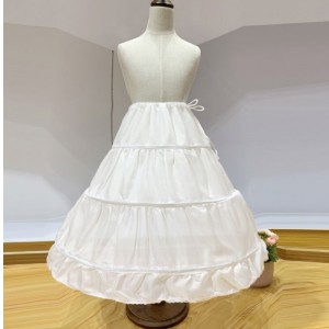 Baige Fashion Crinoline Petticoat Spódnica dla dziewcząt suknia balowa Underskirtna suknię ślubną PS06