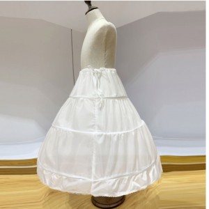 Baige Fashion Crinoline Petticoat Spódnica dla dziewcząt suknia balowa Underskirtna suknię ślubną PS06