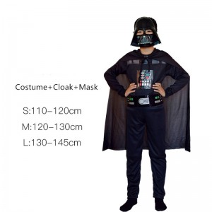 Kostium Halloween klasyczny kostium dla dzieci Darth Vader