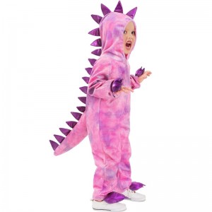 Dzieciowe ubrania dinozaurowe kombinezon Cosplay Cute Tyrannosaurus Rex Jurassic Costumes